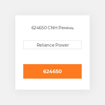 624650 CNH Ремінь