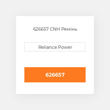 626657 CNH Ремінь