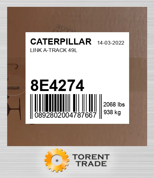 8E4274 З'єднання A гусениці 49L CATERPILLAR