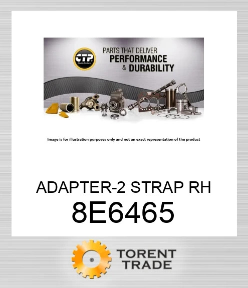 8E6465 АДАПТЕР-2 СМУГИ ПРАВИЙ CATERPILLAR