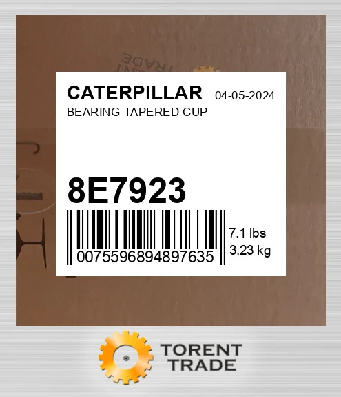 8e7923 ПІДШИПНИК-КОНІЧНА ЧАШКА CATERPILLAR