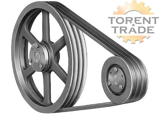 D-4508063 Шків Deutz Шків V-Grooved Pulley [Fan Support / 2-Groove] [OEM]