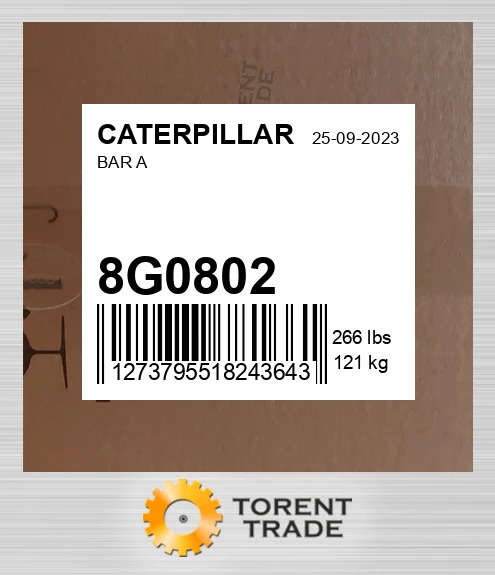 8G0802 Балка A CATERPILLAR