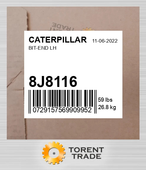 8J8116 Кінцевий біт лівий CATERPILLAR