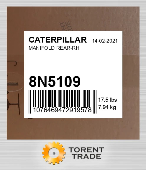 8N5109 КОЛЕКТОР ЗАДНІЙ-ПРАВИЙ CATERPILLAR