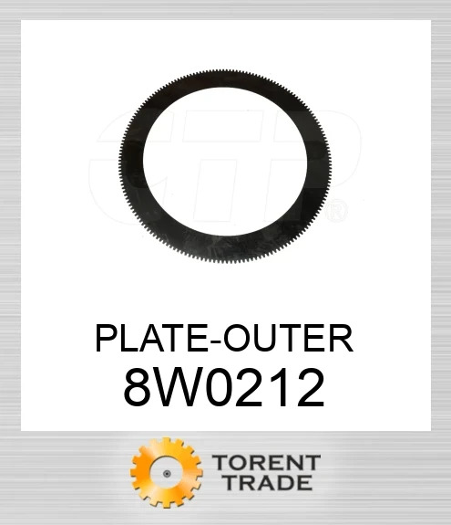 8W-0212 ПЛАСТИНА-ЗОВНІШНЯ BLUMAQ