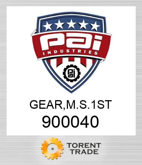 900040 Шестерня, ms 1 st PAI INDUSTRIES