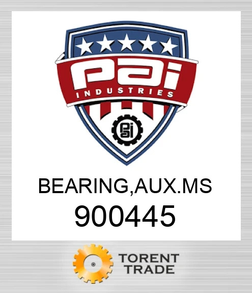 900445 Підшипник, допоміжнийms PAI INDUSTRIES