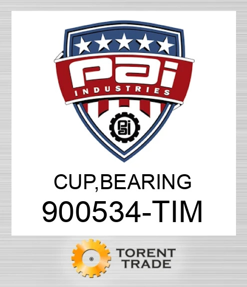 900534-TIM Cup, Підшипник PAI INDUSTRIES