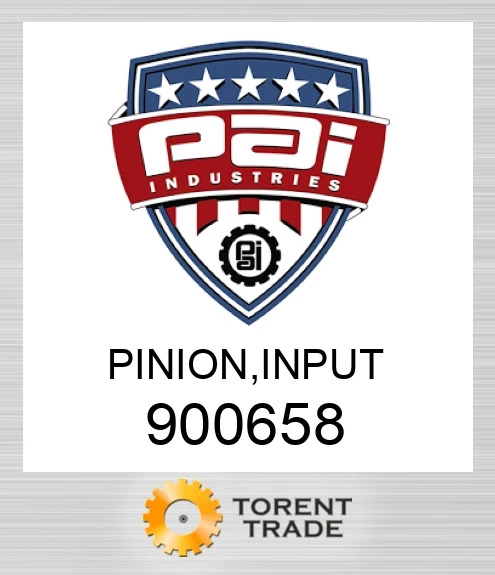 900658 Pinion, input PAI INDUSTRIES