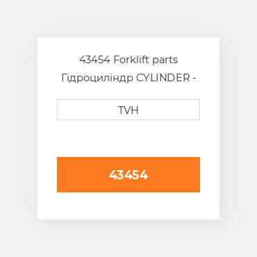 43454 Forklift parts Гідроциліндр CYLINDER - Master