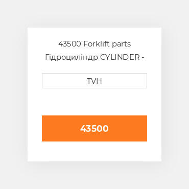 43500 Forklift parts Гідроциліндр CYLINDER - Master