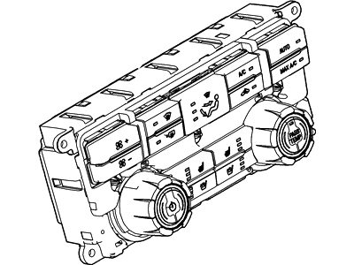 HC3Z-16720-BC Вузол керування обігрівачем