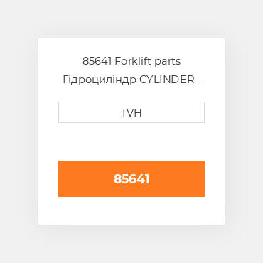 85641 Forklift parts Гідроциліндр CYLINDER - Master