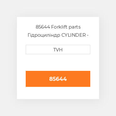 85644 Forklift parts Гідроциліндр CYLINDER - Master