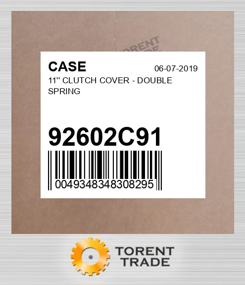 92602C91 зчеплення кришка - DOUBLE пружина 11 CASE NEW AFTERMARKET