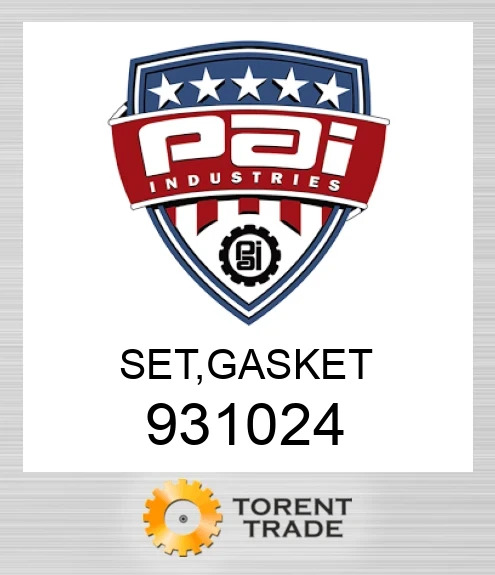 931024 Комплект, прокладка PAI INDUSTRIES