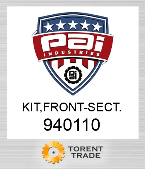 940110 Комплект, front - sect PAI INDUSTRIES