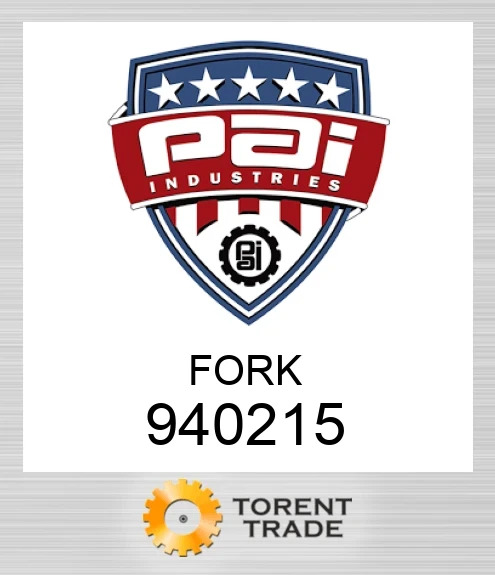 940215 Fork PAI INDUSTRIES