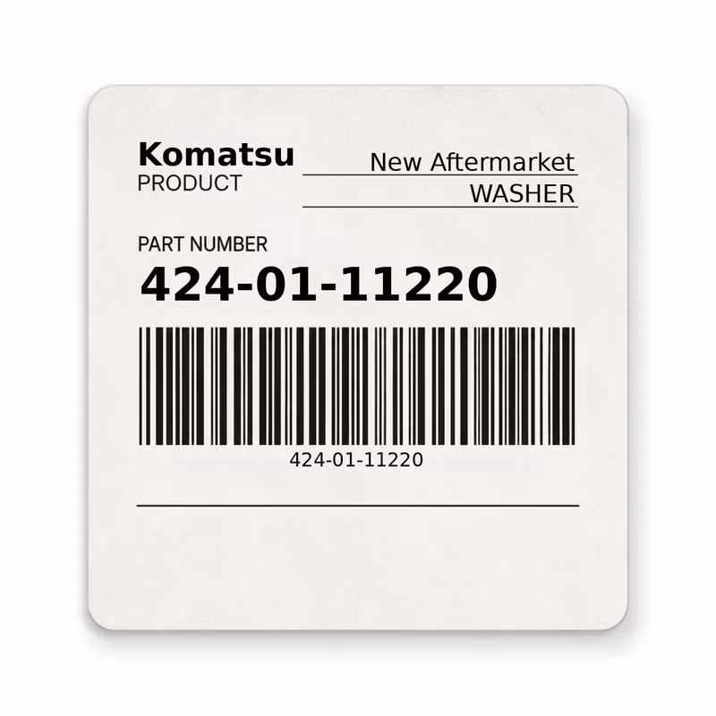 424-01-11220 WASHER fits Komatsu (New Aftermarket)