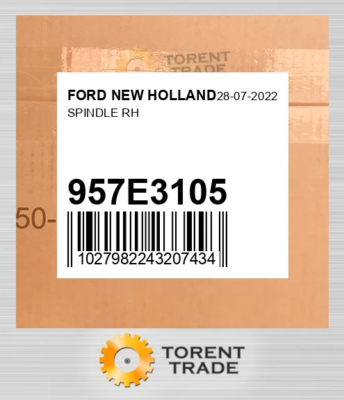 957E3105 шпиндель RH FORD NEW HOLLAND NEW AFTERMARKET
