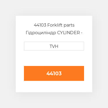 44103 Forklift parts Гідроциліндр CYLINDER - Master