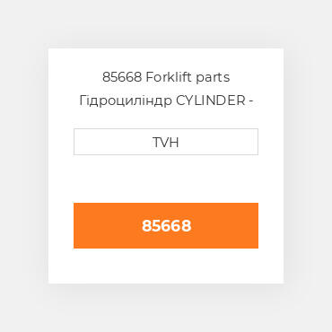 85668 Forklift parts Гідроциліндр CYLINDER - Master