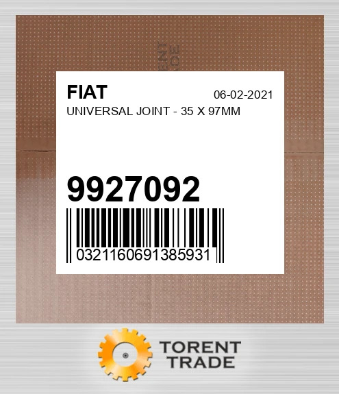 9927092 Хрестовина - 35 X 97MM FIAT NEW AFTERMARKET