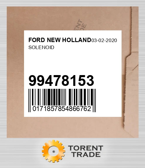 99478153 KSB Соленоїд FORD NEW HOLLAND NEW AFTERMARKET