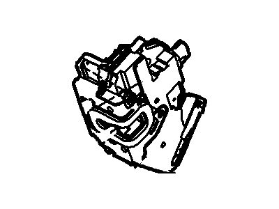 KL1Z-3332-A Замок засувки у зборі