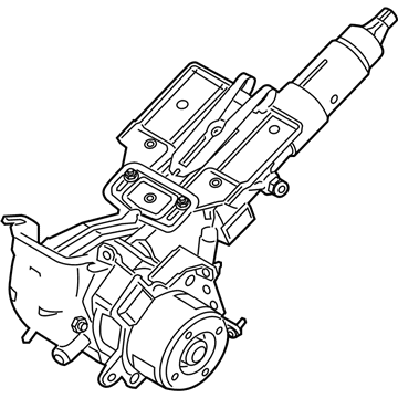 M2DZ-7804338-AA Рульова колонка у зборі