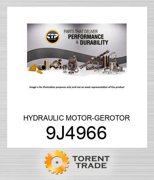 9J4966 Гідравлічний двигун-геротор CATERPILLAR
