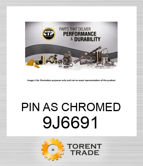 9J-6691 ШТИФТ У ЗБОРІ ХРОМОВАНИЙ BLUMAQ