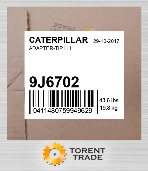9J6702 Адаптер наконечника лівий CATERPILLAR