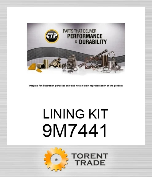 9M7441 Комплект накладок CATERPILLAR