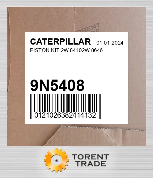 9N5408 Поршень комплект 0.51MM CATERPILLAR NEW AFTERMARKET