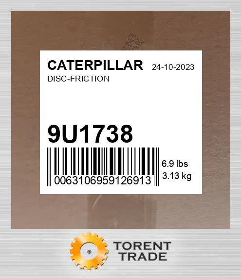 9U1738 Фрикційний диск CATERPILLAR