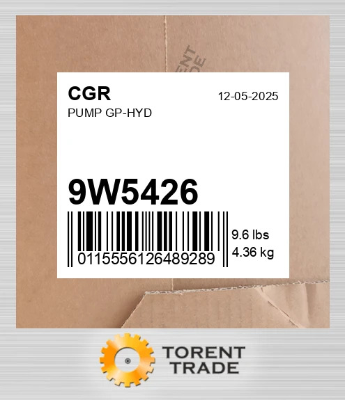 9W5426 Група гідравлічного насоса CGR