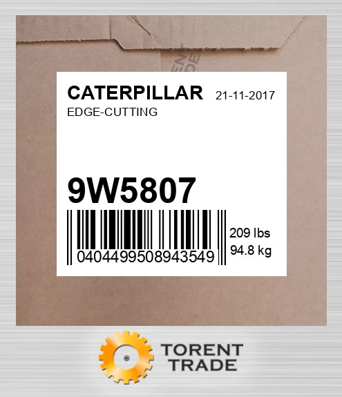 9W5807 Ріжуча кромка CATERPILLAR