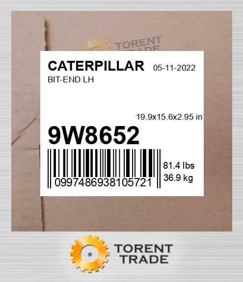 9W8652 Кінцевий біт лівий CATERPILLAR