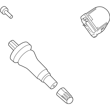 9L3Z-7A100-B Комплект датчиків TPMS