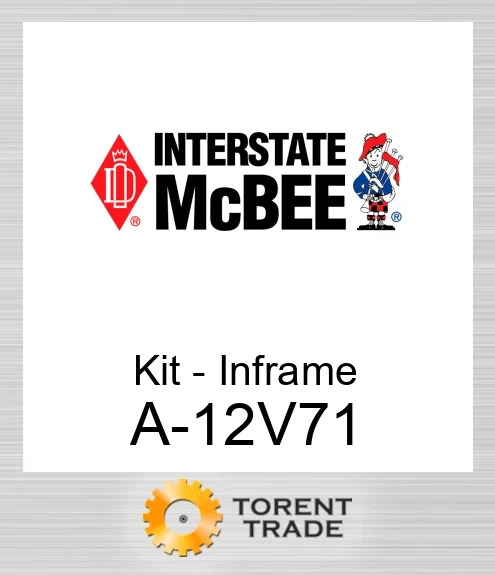 A-12V71 Комплект внутрішньорамного ремонту NEW AFTERMARKET INTERSTATE MCBEE