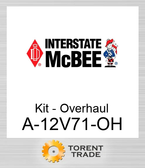 A-12V71-OH Комплект - Капітальний ремонт NEW AFTERMARKET INTERSTATE MCBEE