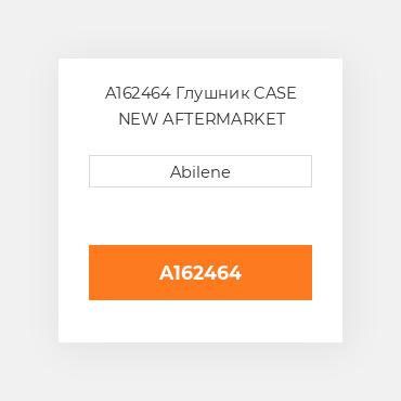 A162464 Глушник CASE NEW AFTERMARKET