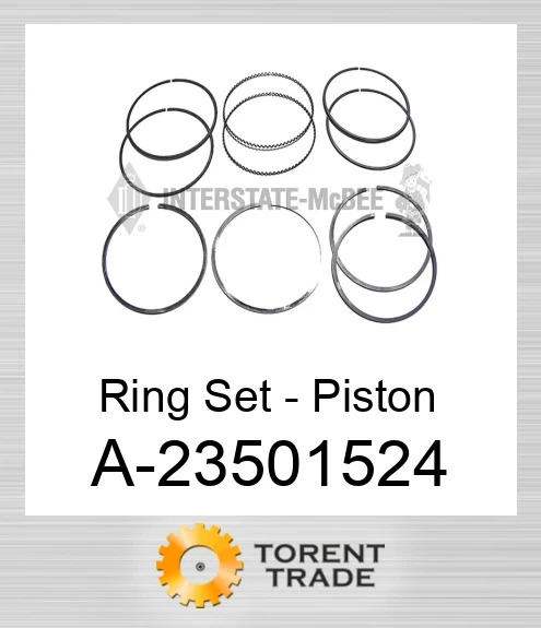 A-23501524 Комплект кілець – поршня NEW AFTERMARKET INTERSTATE MCBEE