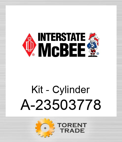 A-23503778 Комплект - Циліндр NEW AFTERMARKET INTERSTATE MCBEE