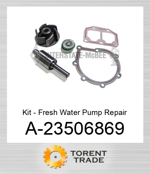 A-23506869 Комплект - Fresh Водяний насос Repair NEW AFTERMARKET INTERSTATE MCBEE