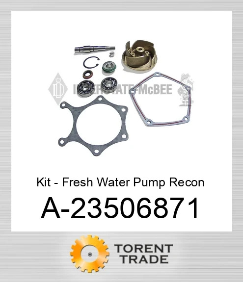 A-23506871 Комплект - Fresh Водяний насос Recon NEW AFTERMARKET INTERSTATE MCBEE