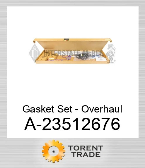 A-23512676 Комплект прокладок - Капітальний ремонт NEW AFTERMARKET INTERSTATE MCBEE