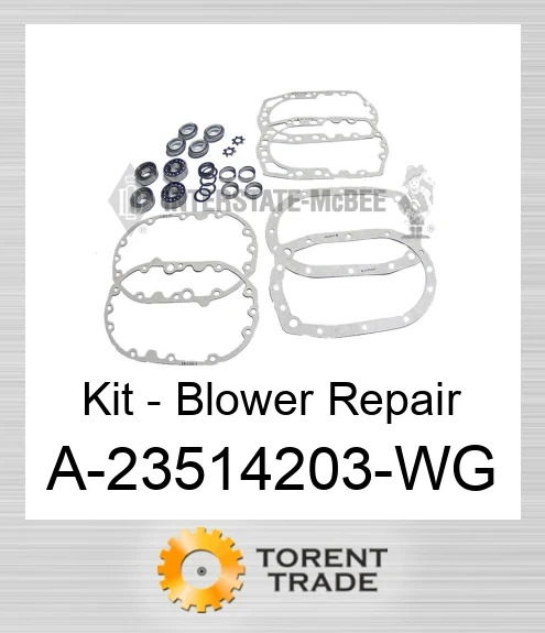 A-23514203-WG Комплект – ремонт нагнітача NEW AFTERMARKET INTERSTATE MCBEE